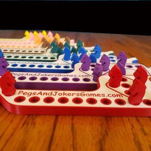 Pegs and Jokers Game Sets.